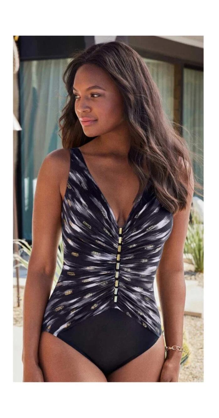 NEW Miraclesuit Charmer One Piece Size US/12